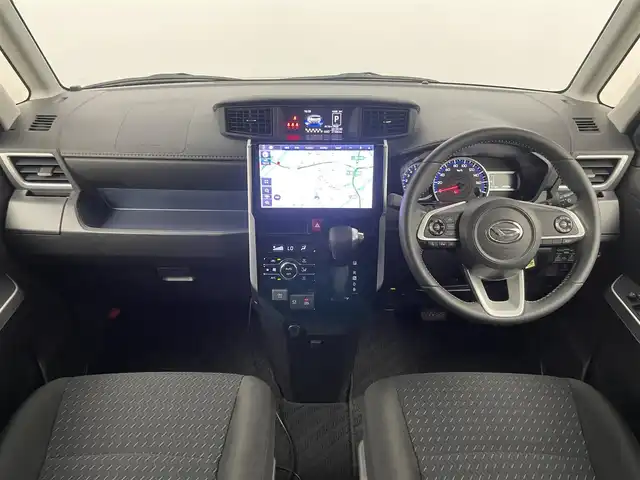 ダイハツ トール カスタムG ターボ 埼玉県 2020(令2)年 2.8万km ブラックマイカメタリック 社外１０インチナビ　パノラミックビューモニター　スマートアシスト３　アダクティブクルーズコントロール　両側パワースライドドア　ドライブレコーダー　ビルトインＥＴＣ　ＬＥＤライト　純正アルミ　ＴＶ