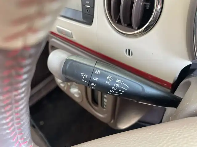 スズキ ラパン ショコラ G 愛知県 2015(平27)年 9.7万km Ｌグリーン 純正メモリナビ/ワンセグテレビ/バックカメラ/レザーシート/本革ステアリング/HIDヘッドライト/スマートキー/プッシュスタート/純正フロアマット/アルミホイール/パワーステアリング/パワーウィンドウ