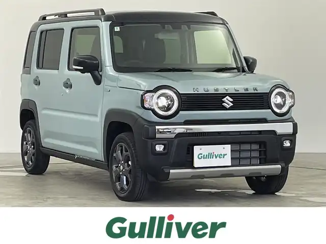 スズキ ハスラー タフワイルド 千葉県 2024(令6)年 0.1千km オフブルーメタリック/ブラック 2トーン スズキ キコネクト対応メモリーナビ/・すれ違い支援機能/・9インチHDディスプレイ/・地デジTV/・DVD/CD/・スマートフォン連携機能/・USBソケット/・GPSアンテナ / TV用ガラスアンテナ/・全方位モニター用カメラ（フロント / サイド / リア）/・ハンズフリーマイク/・SOSボタン/セーフティサポート（予防安全技術）/・デュアルカメラブレーキサポート/・誤発進抑制機能/・車線逸脱抑制機能/・車線逸脱警報機能/・ふらつき警報機能/・先行車発進お知らせ機能/・アダプティブクルーズコントロール/・ハイビームアシスト/・標識認識機能/・後退時ブレーキサポート/・後方誤発進抑制機能/LEDヘッドライト/スマートキー/純正15インチAW/シートヒーター