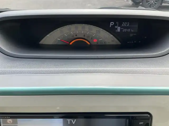 ダイハツ ムーヴ キャンバス X メイクアップ リミテッド SAⅢ 滋賀県 2019(平31)年 2.9万km パールホワイトⅢ/ファインミントメタリック 2トーン ワンオーナー/車検8年3月まで/パナソニックメモリナビ（CN-RE05WD）/　フルセグテレビ　DVD再生機能/　Bluetooth対応/パノラミックビューモニター/両側パワースライドドア/保証書/取扱説明書/スペアキーあり/JAAA検査実施済み車両/