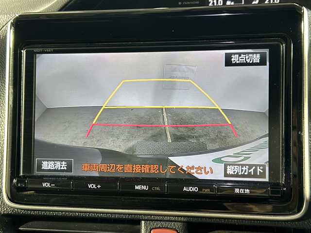 トヨタ エスクァイア ハイブリッド Gi ブラックテーラード 沖縄県 2016(平28)年 6.2万km スパークリングブラックパールクリスタルシャイン 県外仕入れ/純正9インチナビ/(フルセグTV/CD/DVD/BT)/バックカメラ/社外フリップダウンモニター/両側パワースライドドア/トヨタセーフティセンス/クルーズコントロール/レーンディパーチャーアラート/オートマチックハイビーム/前後ドラレコ/ETC2.0/ステアリングスイッチ/リアオートエアコン/シートヒーター