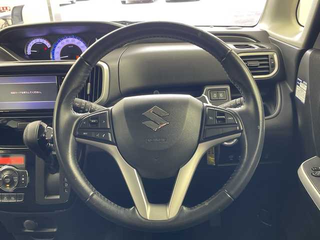 スズキ ソリオ バンディット HV MV 岐阜県 2017(平29)年 5.6万km プレミアムシルバーメタリック/ブラック2トーンルーフ 純正ナビ/　(AM/FM/CD/DVD/Bluetooth/フルセグTV)/全方位カメラ/衝突軽減ブレーキ/レーンキープアシスト/クルーズコントロール/両側パワースライドドア/LEDヘッドライト/革巻きステアリング/シートヒーター/ETC/純正アルミホイール/純正フロアマット/ドアバイザー