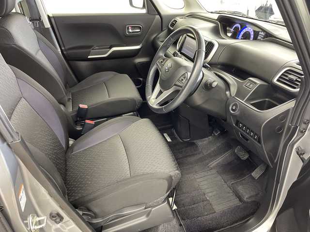 スズキ ソリオ バンディット HV MV 岐阜県 2017(平29)年 5.6万km プレミアムシルバーメタリック/ブラック2トーンルーフ 純正ナビ/　(AM/FM/CD/DVD/Bluetooth/フルセグTV)/全方位カメラ/衝突軽減ブレーキ/レーンキープアシスト/クルーズコントロール/両側パワースライドドア/LEDヘッドライト/革巻きステアリング/シートヒーター/ETC/純正アルミホイール/純正フロアマット/ドアバイザー