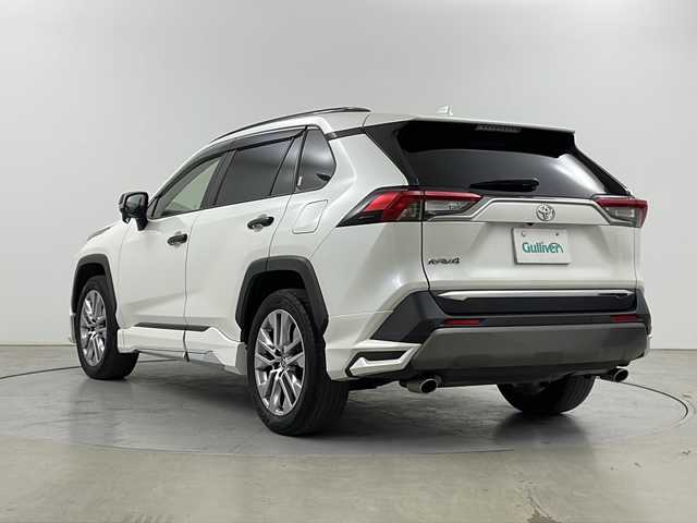 トヨタ ＲＡＶ４ G Zパッケージ 道央・札幌 2019(令1)年 7.5万km ホワイトパールクリスタルシャイン 4WD/トヨタセーフティセンス/MODELISTAエアロ/純正SDナビ/(AM/FM/CD/SD/フルセグ/Bluetooth)/バックモニター/前後ドライブレコーダー/デジタルインナーミラー/パワーバックドア/レーダークルーズコントロール/LEDオートライト/レザーシート/運転席パワーシート/前席シートヒーター/純正19インチアルミホイール/ルーフレール/スマートキー/ETC