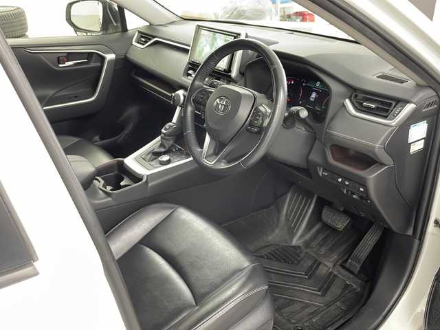トヨタ ＲＡＶ４ G Zパッケージ 道央・札幌 2019(令1)年 7.5万km ホワイトパールクリスタルシャイン 4WD/トヨタセーフティセンス/MODELISTAエアロ/純正SDナビ/(AM/FM/CD/SD/フルセグ/Bluetooth)/バックモニター/前後ドライブレコーダー/デジタルインナーミラー/パワーバックドア/レーダークルーズコントロール/LEDオートライト/レザーシート/運転席パワーシート/前席シートヒーター/純正19インチアルミホイール/ルーフレール/スマートキー/ETC