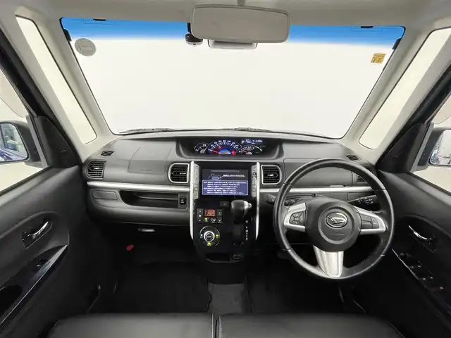 ダイハツ タント カスタムRS トップED LTD SAⅢ 千葉県 2018(平30)年 3.2万km ディープブルークリスタルマイカ スマートアシストIII/衝突軽減ブレーキ/車線逸脱警報機能/誤発進抑制装置/先行車発進お知らせ機能/純正8型ナビ(NSZP-X68D)（CD/DVD/SD/Bluetooth/USB/HDMI）/全方位モニター/フルセグTV/両側電動スライド/シートヒーター/横滑り防止機能/ETC/オートライト/オートハイビーム/LEDライト/フォグライト/ステアリングスイッチ/純正15インチアルミホイール/純正フロアマット