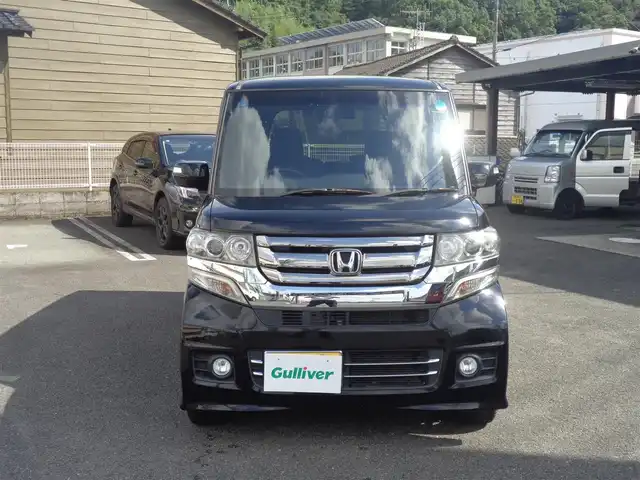 ホンダ Ｎ ＢＯＸ カスタム G Lパッケージ 鹿児島県 2017(平29)年 8.3万km クリスタルブラックパール カロッツェリアナビ　AVIC-RZ720/Bluetooth フルセグＴＶ/バックカメラ/パワースライドドア/ビルトインETC/純正HIDヘッドライト/スマートキー×2