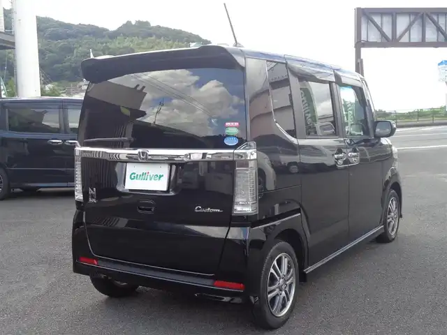 ホンダ Ｎ ＢＯＸ カスタム G Lパッケージ 鹿児島県 2017(平29)年 8.3万km クリスタルブラックパール カロッツェリアナビ　AVIC-RZ720/Bluetooth フルセグＴＶ/バックカメラ/パワースライドドア/ビルトインETC/純正HIDヘッドライト/スマートキー×2