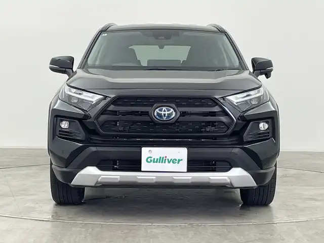 トヨタ ＲＡＶ４ ハイブリッド アドベンチャー 群馬県 2024(令6)年 1.9万km アティチュードブラックマイカ 純正１０．５型ナビ　ブラインドスポットモニター　デジタルインナーミラー　バックカメラ　アダプティブクルーズコントロール　シートベンチレーション　シートヒーター　ドライブレコーダー　ＥＴＣ２．０　禁煙車