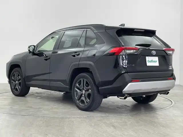 トヨタ ＲＡＶ４ ハイブリッド アドベンチャー 群馬県 2024(令6)年 1.9万km アティチュードブラックマイカ 純正１０．５型ナビ　ブラインドスポットモニター　デジタルインナーミラー　バックカメラ　アダプティブクルーズコントロール　シートベンチレーション　シートヒーター　ドライブレコーダー　ＥＴＣ２．０　禁煙車