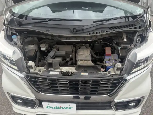 スズキ スペーシア カスタム HYBRID XS ターボ 茨城県 2018(平30)年 9.2万km ピュアホワイトパール/ブラック2トーン 社外ナビ　/-BT/TV/AM/FM/クルーズコントロール　/バックカメラ　/両側パワースライドドア　/ＥＴＣ　/ドライブレコーダー/アイドリングストップ　/D席シートヒーター　/コーナーセンサー　/オートライト　/衝突軽減システム　/盗難防止装置　/純正ＡＷ