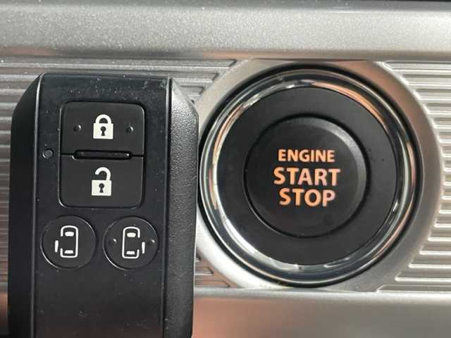 スズキ スペーシア カスタム HYBRID XS ターボ 茨城県 2018(平30)年 9.2万km ピュアホワイトパール/ブラック2トーン 社外ナビ　/-BT/TV/AM/FM/クルーズコントロール　/バックカメラ　/両側パワースライドドア　/ＥＴＣ　/ドライブレコーダー/アイドリングストップ　/D席シートヒーター　/コーナーセンサー　/オートライト　/衝突軽減システム　/盗難防止装置　/純正ＡＷ