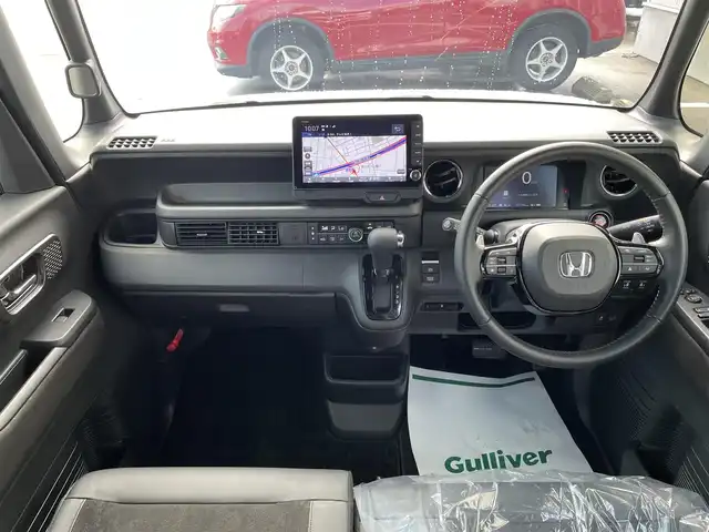 ホンダ Ｎ ＢＯＸ カスタム ターボ 石川県 2024(令6)年 1.2万km パール ターボ/純正9型ナビ/フルセグTV/全方位カメラ/LEDヘッドライト/ETC/両側パワースライド/オートライト/純正アルミホイール/ホンダセンシング/ハーフレザーシート/レーダークルーズ/スマートキー/シートヒーター/プッシュスタート/電動ミラー/オートライト/保証書