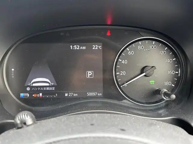 日産 キックス X 宮城県 2020(令2)年 5万km チタニウムカーキ 登録時走行距離50097km/純正ナビ/フルセグTV/CD/DVD/Bluetooth/デジタルインナーミラー/プッシュスタート/スマートキー/全方位カメラ/ドライブレコーダー/純正アルミホイール/衝突軽減ブレーキ/純正フロアマット/コーナーセンサー