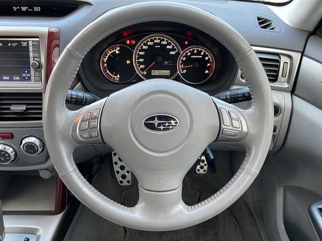 スバル フォレスター 2．0XT プラチナセレクション 岩手県 2008(平20)年 15.6万km サテンホワイトパール サンルーフ　エンジンスターター　純正ＨＤＤナビ　バックカメラ　ＣＤ／ＤＶＤ再生　ＥＴＣ　運転席パワーシート　シートヒーター　ＨＩＤヘッドライト　ドアバイザー　スマートキー　フロントフォグ　１８ＡＷ