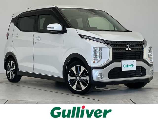 三菱 ｅＫクロス T 愛知県 2019(令1)年 4.7万km シルキーホワイト プロパイロット/純正9型ナビ/全方位カメラ/クルーズコントロール/シートヒーター/バックカメラ/コーナーセンサー/インテリジェントミラー/純正アルミホイール/LEDヘッドライト/オートライト/ドライブレコーダー/衝突軽減システム/フルセグ/CD DVD/Bluetooth/ステアリングスイッチ/スマートキー/プッシュスタート
