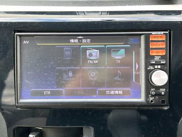 日産 デイズ J 茨城県 2014(平26)年 6.9万km プレミアムパープルP 純正メモリナビ【MM114D-W】/(地デジTV・CD・ラジオ再生)/社外フロアマット/ハロゲンライト/リモコンキー/取扱説明書/保証書