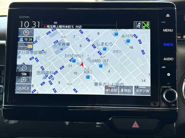 ホンダ Ｎ ＢＯＸ カスタム G EX ホンダセンシング 埼玉県 2020(令2)年 6.5万km プレミアムベルベットパープル・パール ワンオーナー/ホンダセンシング/　・衝突軽減ブレーキ/　・誤発進抑制機能/　・後方誤発進抑制機能/　・歩行者事故低減ステアリング/　・路外逸脱抑制機能/　・先行車発進お知らせ機能/　・標識認識機能/　・オートハイビーム/　・アダプティブクルーズコントロール/　・車線維持支援システム/Gathers純正ナビゲーション(VXU-207NBi)/AM/FM/CD/DVD/BT/USB/フルセグＴＶ/バックカメラ/ビルトインＥＴＣ/コーナーセンサー/片側パワースライドドア/取扱説明書/保証書/スペアキー1本