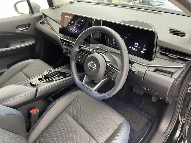 日産 ノート オーテック 滋賀県 2021(令3)年 3.2万km 黒 禁煙車/純正ナビ/Bluetooth/USB/CarPlay/フルセグテレビ/アラウンドビューモニター/全方位運転支援システム/・インテリジェントジェンシーブレーキ/・踏み間違い衝突防止アシスト/・標識検知機能/・前方衝突予測警報/・車両逸脱警報/・ふらつき警報/・車線逸脱防止支援システム/ビルトインETC2.0/レザーシート/シートヒーター /ステアリングヒーター/アダプティブLEDヘッドライト/インテリジェントオートライト/ハイビームアシスト/プッシュスタート /スマートキー/純正フロアマット