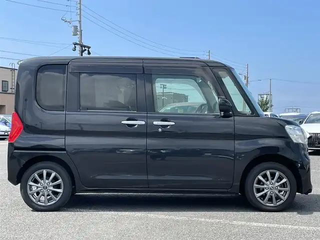 ダイハツ タント L 道央・札幌 2018(平30)年 4万km ブラックマイカメタリック ４WD/社外メモリーナビ/CD/DVD/BT/フルセグ/横滑り防止装置/バックカメラ/ドライブレコーダー/アイドリングストップ/PWRMODE/両側スライドドア/D席シートヒーター/リモコンキー/ハロゲンヘッドライト/ヘッドライトレベライザー/電動格納ミラー/純正フロアマット/ドアバイザー/社外エンジンスターター/社外AW付冬タイヤ積込/155/65/R14/2022年/山7mm