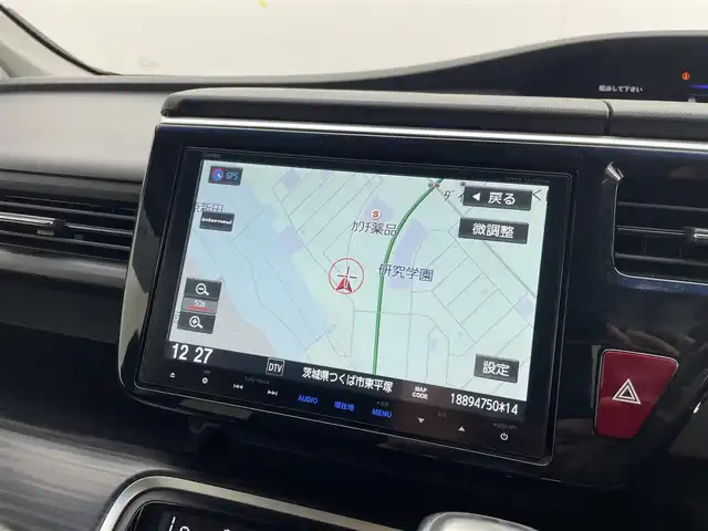 ホンダ ステップワゴン スパーダ クールスピリット 茨城県 2015(平27)年 6万km プレミアムスパークルブラックパール 純正9インチプレミアムインターナビ/Bluetooth/フルセグ/AM/FMCD/DVD/ホンダセンシング/・衝突軽減ブレーキ/・オートクルーズコントロール/・車線逸脱警報/・レーンキープアシスト/・誤発進抑制機能/・先行車発進通知/・標識認識機能/フリップダウンモニター/LEDヘッドライト/オートライト/ハーフレザーシート/シートヒーター/両側パワースライドドア/ステアリングリモコン