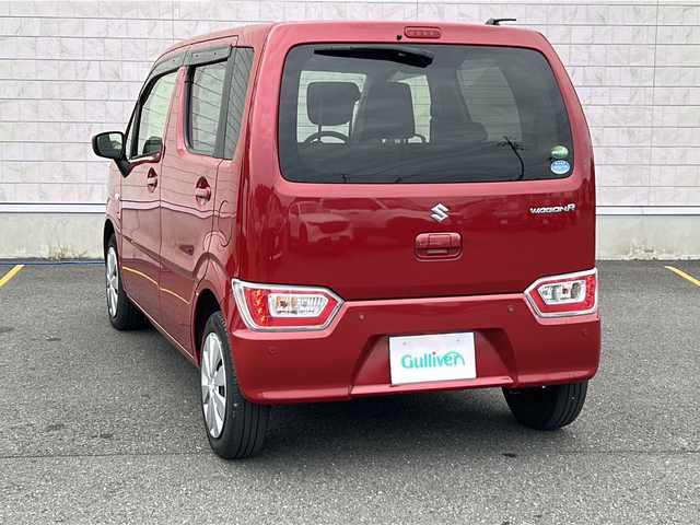 スズキ ワゴンＲ FA 茨城県 2020(令2)年 3万km フェニックスレッドパール デュアルセンサーブレーキサポート/社外SDナビ/　　BT/CD/DVD/フルセグ/ワンオーナー/純正14インチアルミホイール/コーナーセンサー/フロアマット/オートライト/ETC
