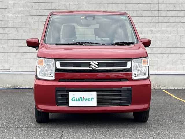 スズキ ワゴンＲ FA 茨城県 2020(令2)年 3万km フェニックスレッドパール デュアルセンサーブレーキサポート/社外SDナビ/　　BT/CD/DVD/フルセグ/ワンオーナー/純正14インチアルミホイール/コーナーセンサー/フロアマット/オートライト/ETC