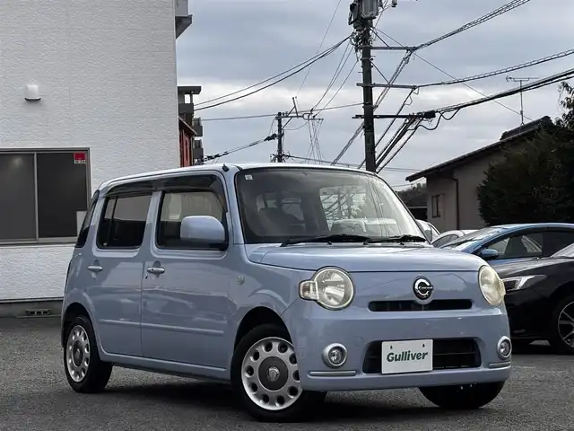 ダイハツ ミラ ココア X 熊本県 2011(平23)年 6.3万km ミストブルーマイカメタリック AM/FM/CD/ベンチシート/純正フロアマット/純正ドアバイザー/ETC/スマートキー