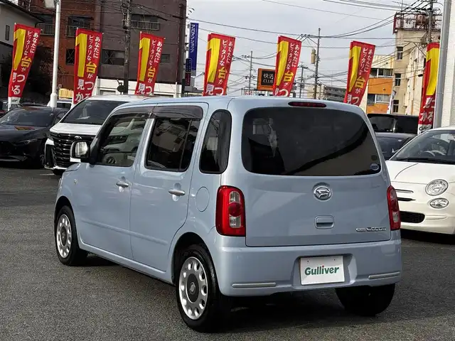 ダイハツ ミラ ココア X 熊本県 2011(平23)年 6.3万km ミストブルーマイカメタリック AM/FM/CD/ベンチシート/純正フロアマット/純正ドアバイザー/ETC/スマートキー