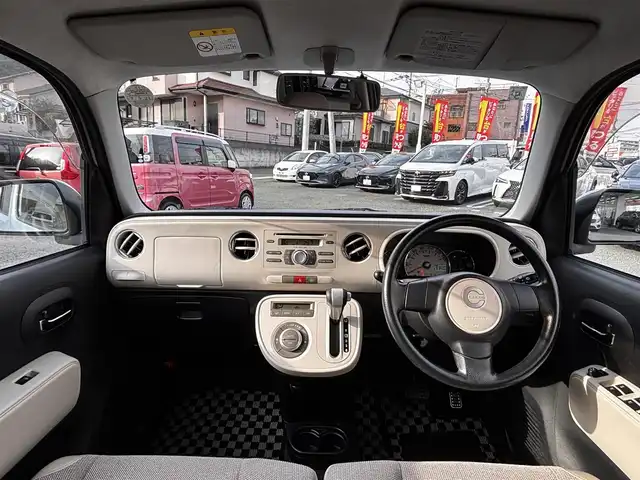 ダイハツ ミラ ココア X 熊本県 2011(平23)年 6.3万km ミストブルーマイカメタリック AM/FM/CD/ベンチシート/純正フロアマット/純正ドアバイザー/ETC/スマートキー