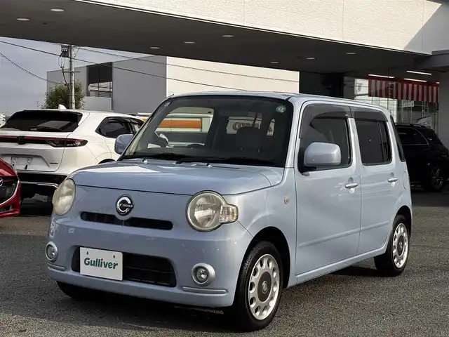 ダイハツ ミラ ココア X 熊本県 2011(平23)年 6.3万km ミストブルーマイカメタリック AM/FM/CD/ベンチシート/純正フロアマット/純正ドアバイザー/ETC/スマートキー