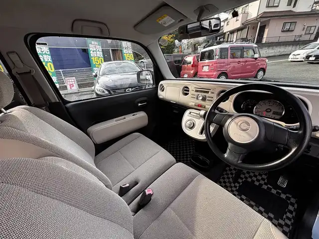 ダイハツ ミラ ココア X 熊本県 2011(平23)年 6.3万km ミストブルーマイカメタリック AM/FM/CD/ベンチシート/純正フロアマット/純正ドアバイザー/ETC/スマートキー