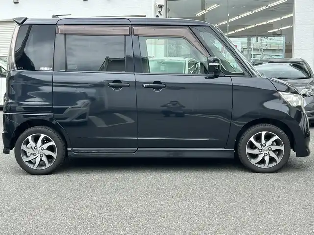 日産 ルークス ハイウェイスター ターボ 福岡県 2012(平24)年 8.2万km ブルーイッシュブラック 純正ナビ（Bluetooth・フルセグテレビ・DVD・CD・AM・FM）/両側パワースライドドア/バックカメラ/ETC/プッシュスタートボタン/オートライト/ウインカーミラー/14インチ純正アルミホイール/純正フロアマット/スマートキー/AACエアコン/盗難防止装置/パワーウィンド/ドアバイザー
