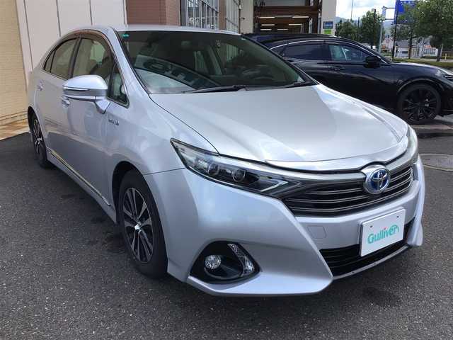 トヨタ ＳＡＩ G 福井県 2017(平29)年 8.2万km シルバーM メーカーナビ/純正16アルミ/LEDヘッドライト/クルーズコントロール/バックカメラ/前後ドラレコ/ETC/パワーシート