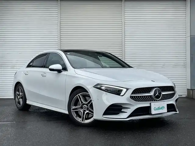 メルセデス・ベンツ Ｍ・ベンツ Ａ２５０ 4MATIC AMGライン 福島県 2021(令3)年 3.7万km デジタルホワイト 純正メモリーナビ/BT/USB/フルセグTV/サンルーフ/黒レザーシート/パワーシート/シートヒーター/レーダーセーフティパッケージ/レーダークルーズコントロール/クリアランスソナー/360°カメラシステム/アイドリングストップ/パドルシフト/ドライブレコーダー/ETC 2.0/ワイヤレス充電/オートライト/LEDヘッドライト/フロアマット