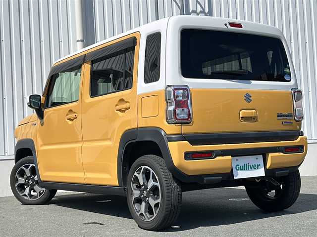 スズキ ハスラー HYBRID X 三重県 2020(令2)年 3.4万km アクティブイエロー/ホワイト2トーンルーフ 純正ナビ /バックカメラ /前後ドライブレコーダー /ETC /スペアキー/前席シートヒーター /コーナーセンサー /デュアルカメラブレーキサポート /レーンキープアシスト /純正フロアマット /LEDヘッドライト/オートライト /電動格納ミラー /禁煙車