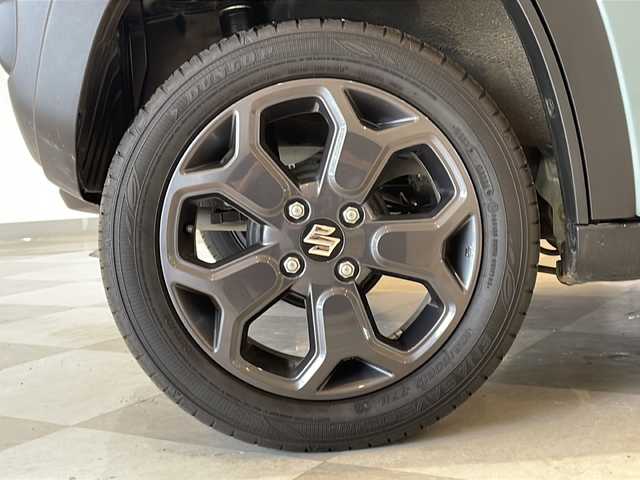 スズキ ハスラー タフワイルド・ターボ 福井県 2024(令6)年 0.6万km オフブルーメタリック/ブラック 2トーン 純正9インチメモリーナビ/フルセグTV/BT/DVD/CD/USB/全方位モニター/セーフティサポート/・アダプティブクルーズコントロール/・デュアルカメラブレーキサポート/・後退時ブレーキサポート/・パーキングセンサー/・車線逸脱抑制機能/・車線逸脱警報機能/・ふらつき警報機能/・先行車発進お知らせ機能/・標識認識機能/・ハイビームアシスト/ETC/シートヒーター/オートライト/LEDヘッドライト/LEDフォグランプ/純正15インチアルミホイール/ルーフレール/MTモード付AT/プッシュスタート/スマートキー×2