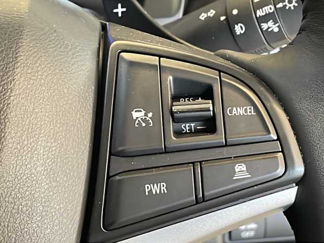 スズキ ハスラー タフワイルド・ターボ 福井県 2024(令6)年 0.6万km オフブルーメタリック/ブラック 2トーン 純正9インチメモリーナビ/フルセグTV/BT/DVD/CD/USB/全方位モニター/セーフティサポート/・アダプティブクルーズコントロール/・デュアルカメラブレーキサポート/・後退時ブレーキサポート/・パーキングセンサー/・車線逸脱抑制機能/・車線逸脱警報機能/・ふらつき警報機能/・先行車発進お知らせ機能/・標識認識機能/・ハイビームアシスト/ETC/シートヒーター/オートライト/LEDヘッドライト/LEDフォグランプ/純正15インチアルミホイール/ルーフレール/MTモード付AT/プッシュスタート/スマートキー×2