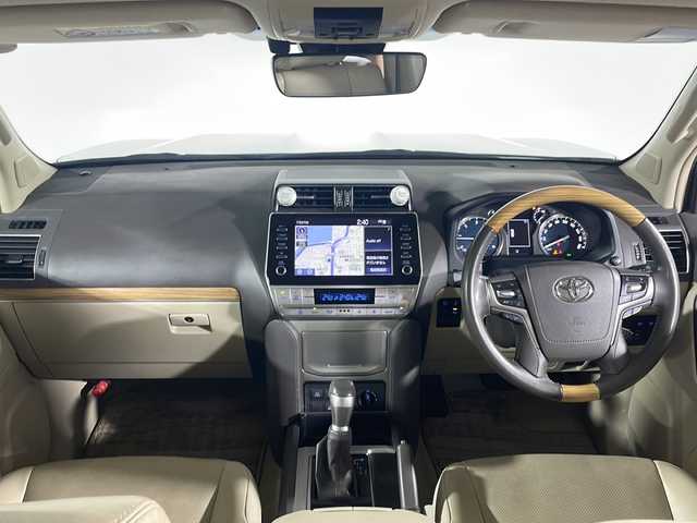 トヨタ ランドクルーザー プラド TX Lパッケージ 福岡県 2021(令3)年 5.2万km ホワイトパールクリスタルシャイン ４WD/Bluetooth接続/MIRACAST/ビルトインETC2.0/フルセグ/追従クルーズコントロール/USB端子/シートヒーター(D+N席)/エアシート(D+N席)/3列シート/AFS/フロントエアロパーツ(モデリスタ)/レーンキープアシスト/ダウンヒルアシストコントロール/スペアキー１本/D席+N席+サイドエアバック/カーテンエアバック