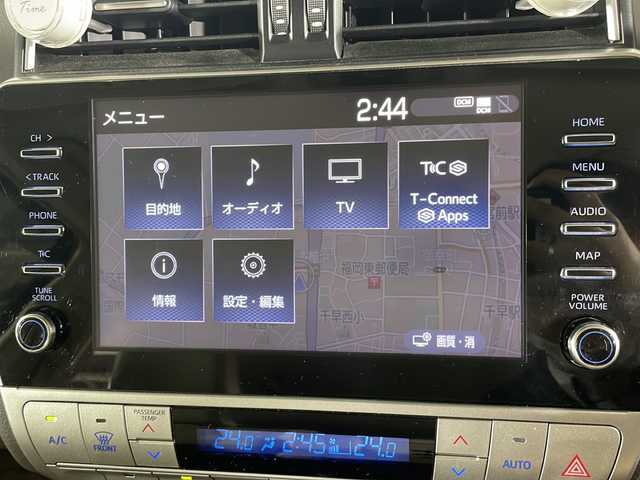 トヨタ ランドクルーザー プラド TX Lパッケージ 福岡県 2021(令3)年 5.2万km ホワイトパールクリスタルシャイン ４WD/Bluetooth接続/MIRACAST/ビルトインETC2.0/フルセグ/追従クルーズコントロール/USB端子/シートヒーター(D+N席)/エアシート(D+N席)/3列シート/AFS/フロントエアロパーツ(モデリスタ)/レーンキープアシスト/ダウンヒルアシストコントロール/スペアキー１本/D席+N席+サイドエアバック/カーテンエアバック