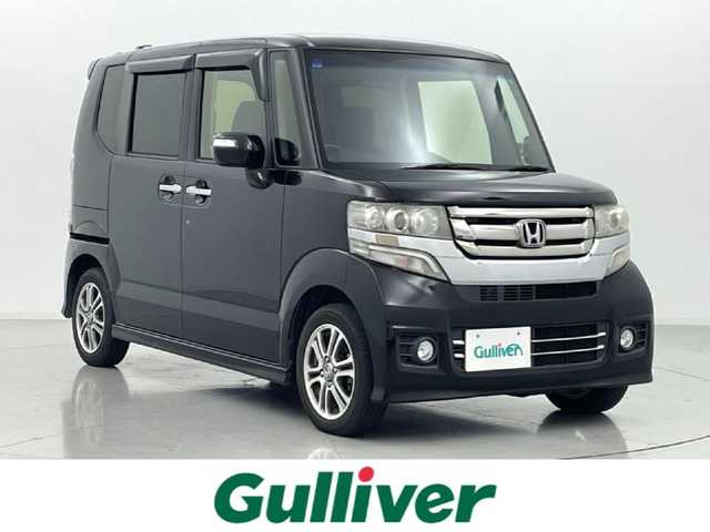 ホンダ Ｎ ＢＯＸ カスタム G SSパッケージ 熊本県 2017(平29)年 8.8万km クリスタルブラックパール 純正ナビ（CD・DVD・フルセグ・BT・ipod）/バックカメラ　/片側パワースライドドア　/ビルトインＥＴＣ　/横滑り防止/ドアバイザー/純正フロアマット/純正１４インチAW/オートライト/HIDライト/フォグランプ/スマートキー/プッシュスタート/保証書/取扱説明書