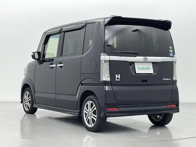 ホンダ Ｎ ＢＯＸ カスタム G SSパッケージ 熊本県 2017(平29)年 8.8万km クリスタルブラックパール 純正ナビ（CD・DVD・フルセグ・BT・ipod）/バックカメラ　/片側パワースライドドア　/ビルトインＥＴＣ　/横滑り防止/ドアバイザー/純正フロアマット/純正１４インチAW/オートライト/HIDライト/フォグランプ/スマートキー/プッシュスタート/保証書/取扱説明書