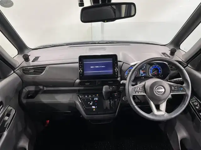 日産 ルークス HWS Gターボ プロパイロットED 愛知県 2023(令5)年 2.7万km パープルⅡ 純正９インチナビ登録時地図SDなし/（Bluetooth/フルセグTV/SD/CD・DVD再生/FM/AM)/アラウンドビューモニター　/プロパイロット　/衝突軽減ブレーキ　/両側パワースライドドア　/ＬＥＤヘッドライト　/ビルトインＥＴＣ　/ドライブレコーダー　/ソナー　/車線逸脱警報/先行車発進お知らせ/電動パーキングブレーキ　/LEDフォグランプ/純正フロアマット/アイドリングストップ/アクセサリーソケット/後席サンバイザー