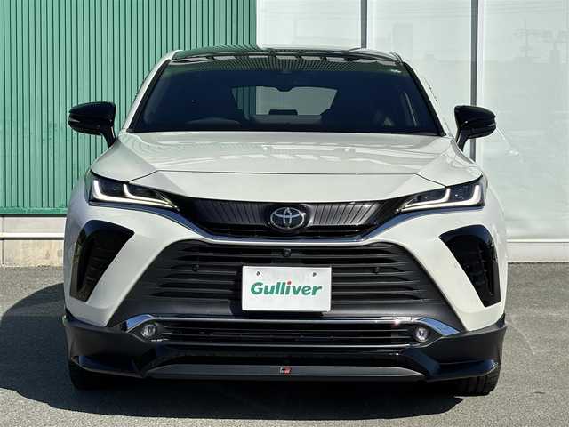 トヨタ ハリアー Z レザーパッケージ 福岡県 2021(令3)年 2.1万km ホワイトパールクリスタルシャイン 純正ナビ(フルセグテレビ・FM・AM・BT)/前席パワーシート/前席シートヒーター/前席エアシート/クルーズコントロール/純正エアロ/サンルーフ/ETC2.0/パワーバックドア/プッシュスタート