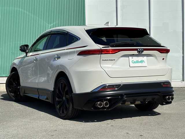 トヨタ ハリアー Z レザーパッケージ 福岡県 2021(令3)年 2.1万km ホワイトパールクリスタルシャイン 純正ナビ(フルセグテレビ・FM・AM・BT)/前席パワーシート/前席シートヒーター/前席エアシート/クルーズコントロール/純正エアロ/サンルーフ/ETC2.0/パワーバックドア/プッシュスタート