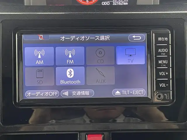 トヨタ タンク G S 大阪府 2017(平29)年 3.3万km ファインブルーマイカメタリック スマートアシスト2/　・衝突回避支援システム/　・衝突警報機能(対車両・対歩行者)/　・車線逸脱警報機能/　・誤発進抑制制御機能/　・先行車発進お知らせ機能/純正7型SDナビ（Bluetooth/CD）/ワンセグTV/バックカメラ/両側パワースライドドア/クルーズコントロール/シートヒーター/アイドリングストップ/スマートキー