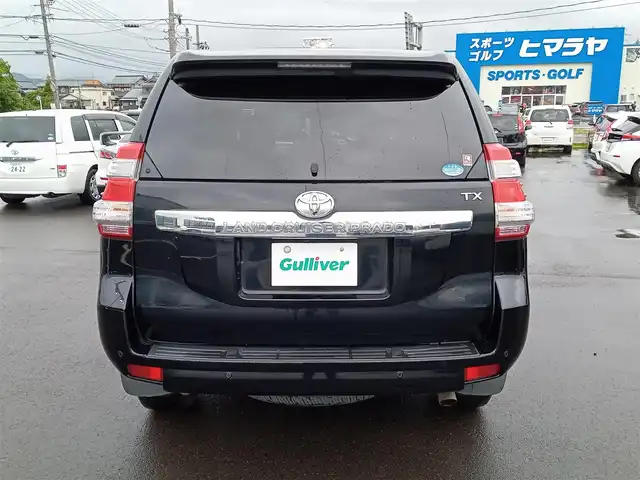 トヨタ ランドクルーザー プラド TX 福井県 2016(平28)年 10.3万km ブラック ワンオーナー車/４WD/純正17インチAW/LEDヘッドライト/Fフォグ/バックカメラ/ビルトインETC/純正7インチメモリナビ（CD/DVD/BT）/フルセグテレビ/衝突被害軽減システム/横滑り防止装置/盗難防止装置/ダブル＋サイドエアバッグ/カーテンエアバッグ/純正フロアマット