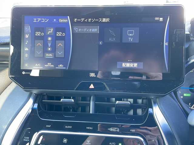 トヨタ ハリアー ハイブリッド Z レザーパッケージ 兵庫県 2020(令2)年 6.6万km ホワイトパールクリスタルシャイン 外部検査実施済み/ワンオーナー/サンルーフ/モデリスタエアロ(前、横、後下、後)/Apple car play/純正メモリナビ/(フルセグTV/Bluetooth/USB)/全周囲カメラ/ビルトインETC2.0/JBLサウンド/レザーシート/前席パワーシート/前席シートヒーター/前席エアシート/デジタルインナーミラー/置くだけ充電/パワーバックドア/ブラインドスポットモニター/ヘッドアップディスプレイ/TOYOTA Safety Sense P/・レーダークルーズ コントロール/・プリクラッシュセーフティ/・レーンディパーチャーアラート/・先行車発進告知機能/・オートマチックハイビーム/リアクロストラフィックアラート/パーキングサポートブレーキ/ロードサインアラート/横滑り防止機能/純正19インチアルミホイール/スマートキー/LEDヘッドライト/カーテンエアバック/ステアリングヒーター/スペアキー１本/保証書/取扱説明書