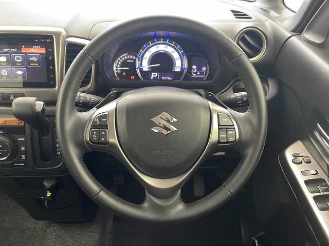 スズキ スペーシア カスタム Z ターボ 沖縄県 2017(平29)年 7.6万km クリスタルホワイトP ワンオーナー/純正ナビ/　(CD/BT/USB/iPod/フルセグTV)/全方位モニター/ドライブレコーダー（DRY-ST700）/片側パワースライドドア/ビルトインETC/クルーズコントロール　/アイドリングストップ/シートヒーター/HIDヘッドライト/オートライト/純正15インチAW/プッシュスタート/スマートキ―/保証書/取扱説明書