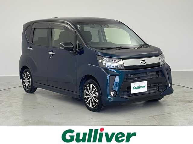 ダイハツ ムーヴ カスタム X LTD SAⅢ 茨城県 2019(令1)年 4.3万km ブラックマイカメタリック/レーザーブルークリスタルシャイン 2トーン スマートアシスト/純正SDナビ/　　CD/DVD/BT/フルセグ/アラウンドビューモニター/LEDオートライト/シートヒーター/純正14インチアルミホイール/ステアリングスイッチ/アイドリングストップ/USBポート/ETC/禁煙車